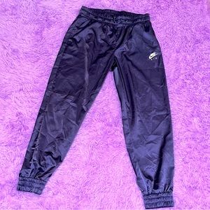 Nike Air Satin Track Court Purple Pants Jogger